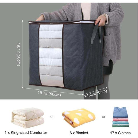 (Pack of 4) Storage Organizer Bags - 100GSM